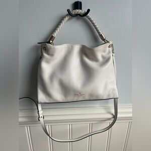 Kate Spade Elegant White Leather Handbag